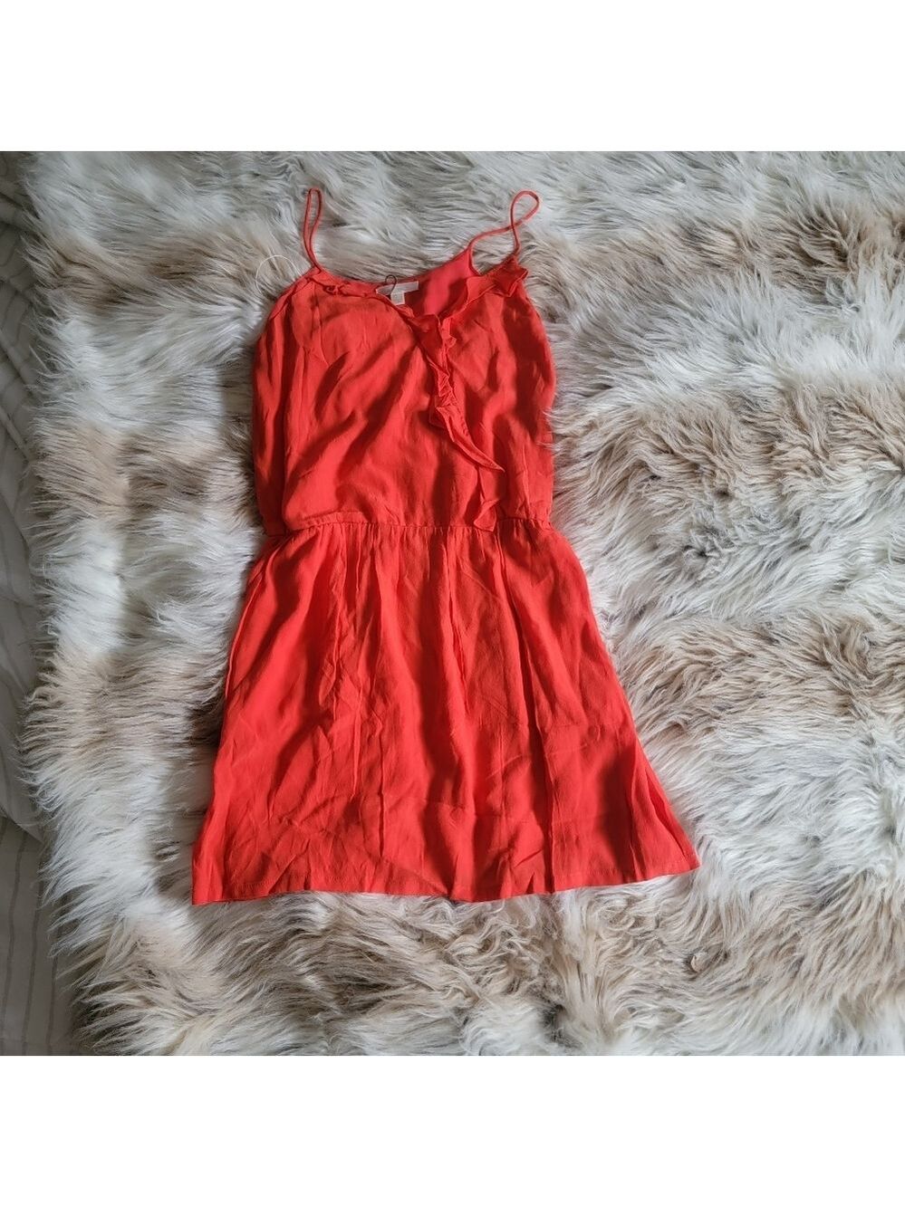 New: See U Soon Spagetti Strap Red Dress